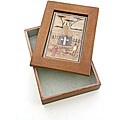 Soapstone and Banana Fiber Print Lid Photo Box (Kenya)