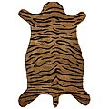 Hand-tufted Alexa Animal Shape Tiger Wool Rugs (5' x 8') (Set of 2)