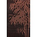 Handmade Alexa Moda Palm Tree New Zealand Wool Rugs (5' x 8') (Set of 2)