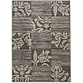 Alexa Belgium Modern Geometric Floral Rugs (8' x 11') (Set of 2)