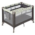Evenflo BabySuite Classic Playard with Bassinet in Mesa Green