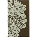 Handmade Alexa Modern Damask Wool Rugs (7'6 x 9'6) (Set of 2)