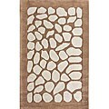 Handmade Alexa Pebble Wool Rugs (5' x 8') (Set of 2)