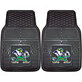 Fanmats Notre Dame 2-piece Vinyl Car Mats