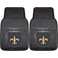 Fanmats New Orleans Saints 2-piece Vinyl Car Mats