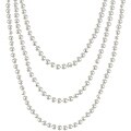 Pearls For You 14k Gold White Freshwater Potato Pearl Necklace (6-6.5 mm)