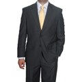 Ferrecci Men's Grey Pinstripe 2-button Suit