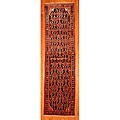 Compelling information on Persian HandKnotted carpet Persian Hand-knotted Navy/ Red Hamadan Wool Rug (3' x 14')