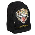 Ed Hardy Bruce Black Tiger 17-inch Backpack