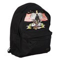 Ed Hardy Shane Black American Eagle 16-inch Backpack