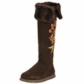 Ed Hardy Women's 'Himalaya 2' Faux Fur High Boots FINAL SALE