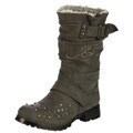 Ed Hardy Women's 'Milla' Lined Motorcycle Boots FINAL SALE