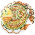 Recycled Steel Drum Multicolored Fish Wall Art (Haiti)
