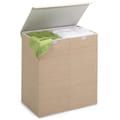 Honey Can Do HMP-01367 Double Resin Hamper