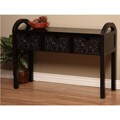 Flower Wood Carved Console Table (Peru)
