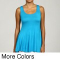24/7 Comfort Apparel Women's Sleeveless Tunic Tank