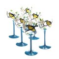 Certified International Morning Song 18-oz Wine Glasses (Set of 6)
