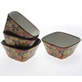 Certified International Wine Tour 5.5-in 3-D Ice Cream Bowls (Set of 4)