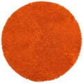 Hand-woven Shagadelic Copper Chenille Rug (5' Round)