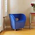 Christopher Knight Home Modern Blue Microfiber Accent Chair