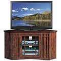 46-inch Mission Oak Corner TV Console
