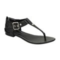 Oceanstar Women's Black Thong Sandals