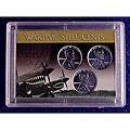 Wartime Steel Cents in Commemorative Holder