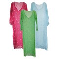 Hand-painted Bathing Suit Cover-up (India)