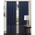 Lush Decor Navy 84-inch Sapphire Curtain Panel 