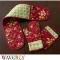Waverly Lauren Canyon Oven Mitt, Pot Holder and Mopine Pot Grabber Set
