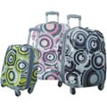 Olympia Picasso II (2 Carry-On) 3-piece Expandable Hardside Spinner Luggage Set