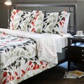 Grace Red Twin-size Comforter Set