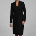 Evan Picone Women's Black Skirt Suit