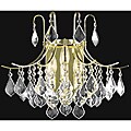 Crystal Gold 3-light 65006 Collection Wall Sconce