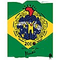 Athol Moult 'Brazil' Nelson Mandela Limited Edition Canvas Print Art