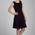 Jessica Howard Women's Sleeveless Pleated Dress