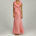 Jessica Howard Women's Petite Coral Ruffled Dress