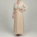 Jessica Howard Women's Plus Size 2-Piece Dress