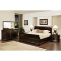 ABBYSON LIVING Kingston 5-piece Espresso Sleigh King-size Bedroom Set