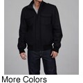 Black Rivet Men's Wool Blend Bomber Jacket FINAL SALE