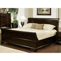ABBYSON LIVING Kingston Espresso Sleigh Queen-size Bed