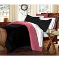 Black/ Rose 10-piece Twin XL-size Dorm Room in a Box
