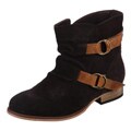 Diba Women's 'Flap Jack' Chocolate Short Boots FINAL SALE