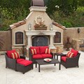 Informative information and resources on patio furniture parts glides Cantina 6-piece Deep Seating Set