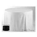 Eva Basic 72-inch Round Fitted Tablecloth