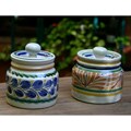 La Flor Jar (Set of 2)(Mexico)