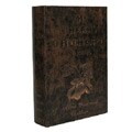 Secret Jewelry & Keepsake Book Box with Leather Cherry Orchard