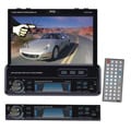 Pyle 7'' Single DIN In-Dash Motorized Touch Screen TFT/LCD Monitor w/ DVD/CD/MP3/MP4/USB/SD/AM-FM/RDS Receiver (Refurbished)