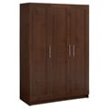 akadaHOME Walnut 72-inch Wardrobe Cabinet