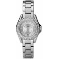 Fossil Women's Mini 'Riley' Crystal Glitz Stainless Steel Watch